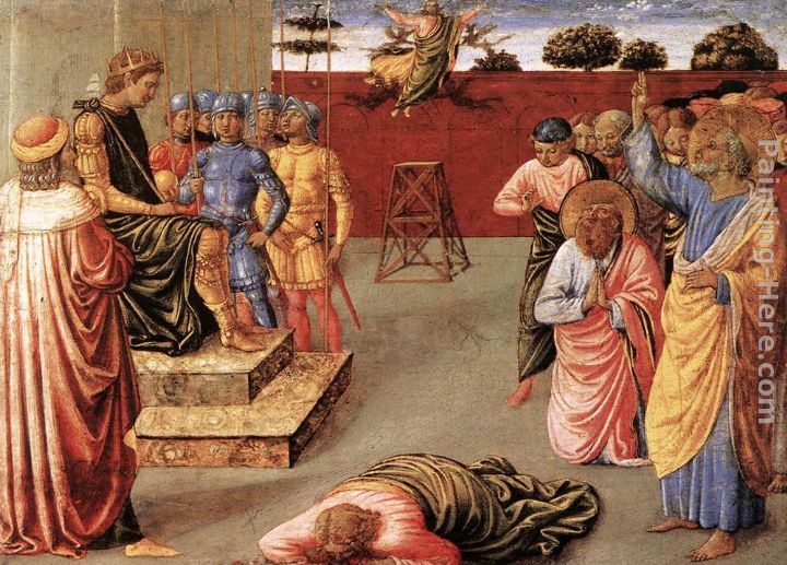 Benozzo di Lese di Sandro Gozzoli Fall of Simon Magus